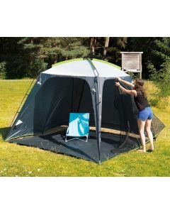 Zelt-Pavillon PARTY-SHELTER-CATALANIA mit 4 Seitenwänden, 3x3m