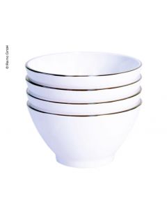 Melamin Müslischalen LINEA, 4 teilig