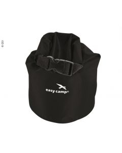 Wasserdichter Packsack 10 Liter, schwarz