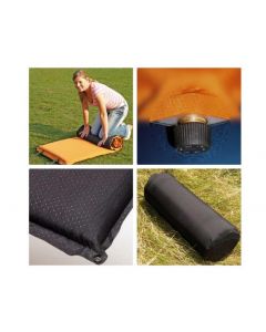 Isomatte selbstaufblasbar M9 Twin, 2 Stück a 198x65x7 cm