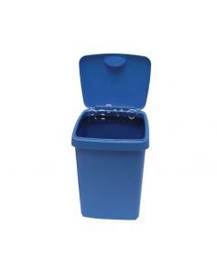 Klappdeckeleimer 10L, blau