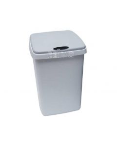 Klappdeckeleimer 25L, grau