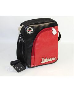 VW Collection Schultertasche MiniReifenprofil",23x17x5cm, rot/schwarz"