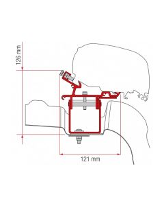 KIT VW CRAFTER / MAN L3 H3 without Roof Rail