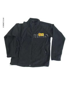  Reimo Herren Fleece-Jacke mit Firmenlogo auf Brusttasche und R}cken Gr.L