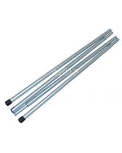 Schleusenstab 4 teilig, 255 cm, 17x1 mm, Stahl, Charly