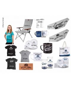 HOLIDAY TRAVEL - Starter Set: 4 Aufkleber + Erstbestückung