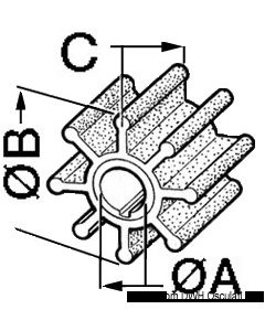 Impeller für Außenborder von YAMAHA/MARINER