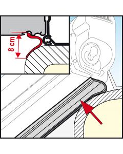 Kit Rain Guard Lower 550