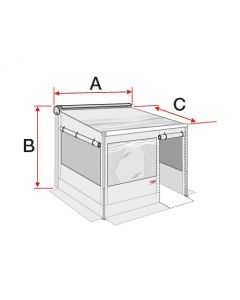 Privacy Room CS Light 270 Van (F35 Pro)