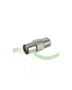 F-Female auf IEC-9 Stecker